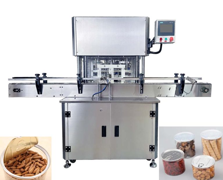 Automatic Nuts Nitrogen Filling Tin Can Seamer: Preserving Nut Freshness