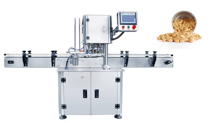 Cashews tin can seamer machine