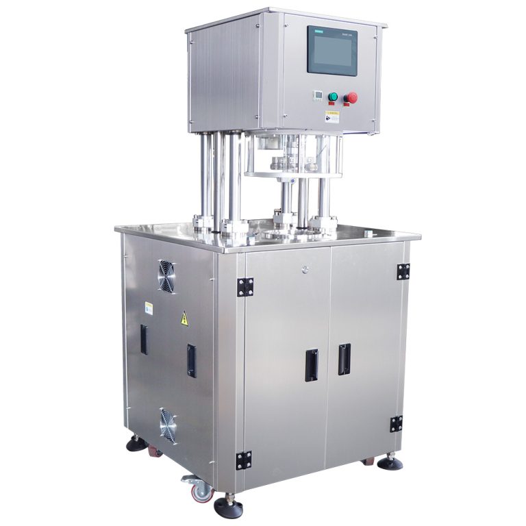 Semi Auto Nitrogen Flush Can Seaming Machine