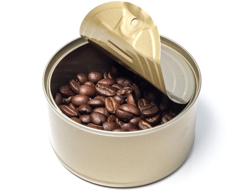 Coffee Bean Tin Can Semi automatic Vacuum Sealing Machine